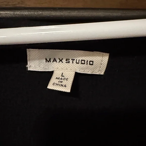 Max Studio black tiered dress - Picture 5 of 5